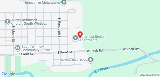 Map of 525+E.+Columbia+St.+South+Whitley%2C+IN+46787